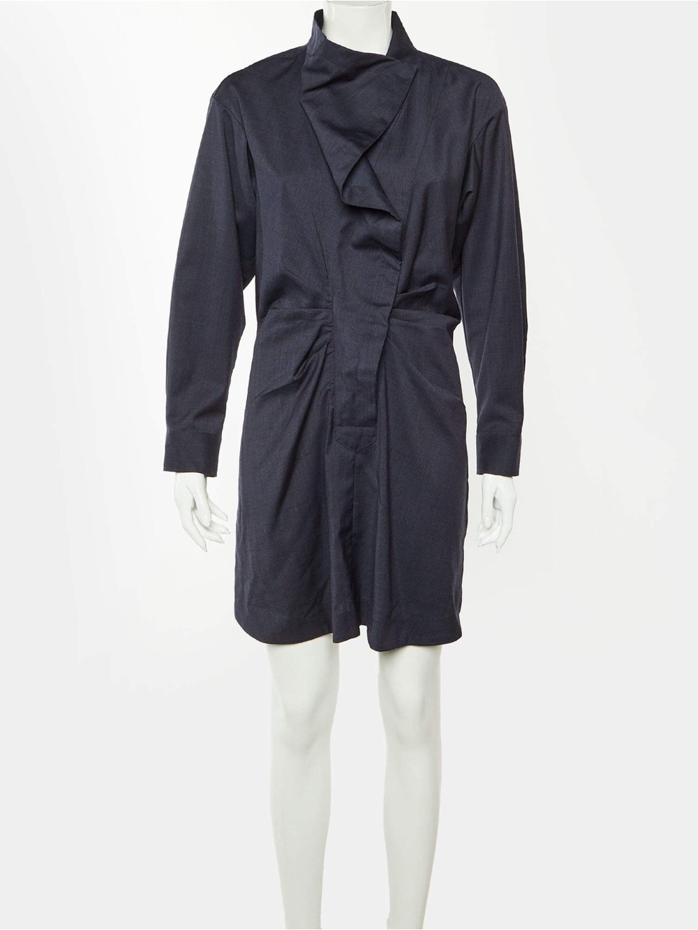 etoile isabel marant Lindsey Military Khadi Dress Size 40 (us 6) black